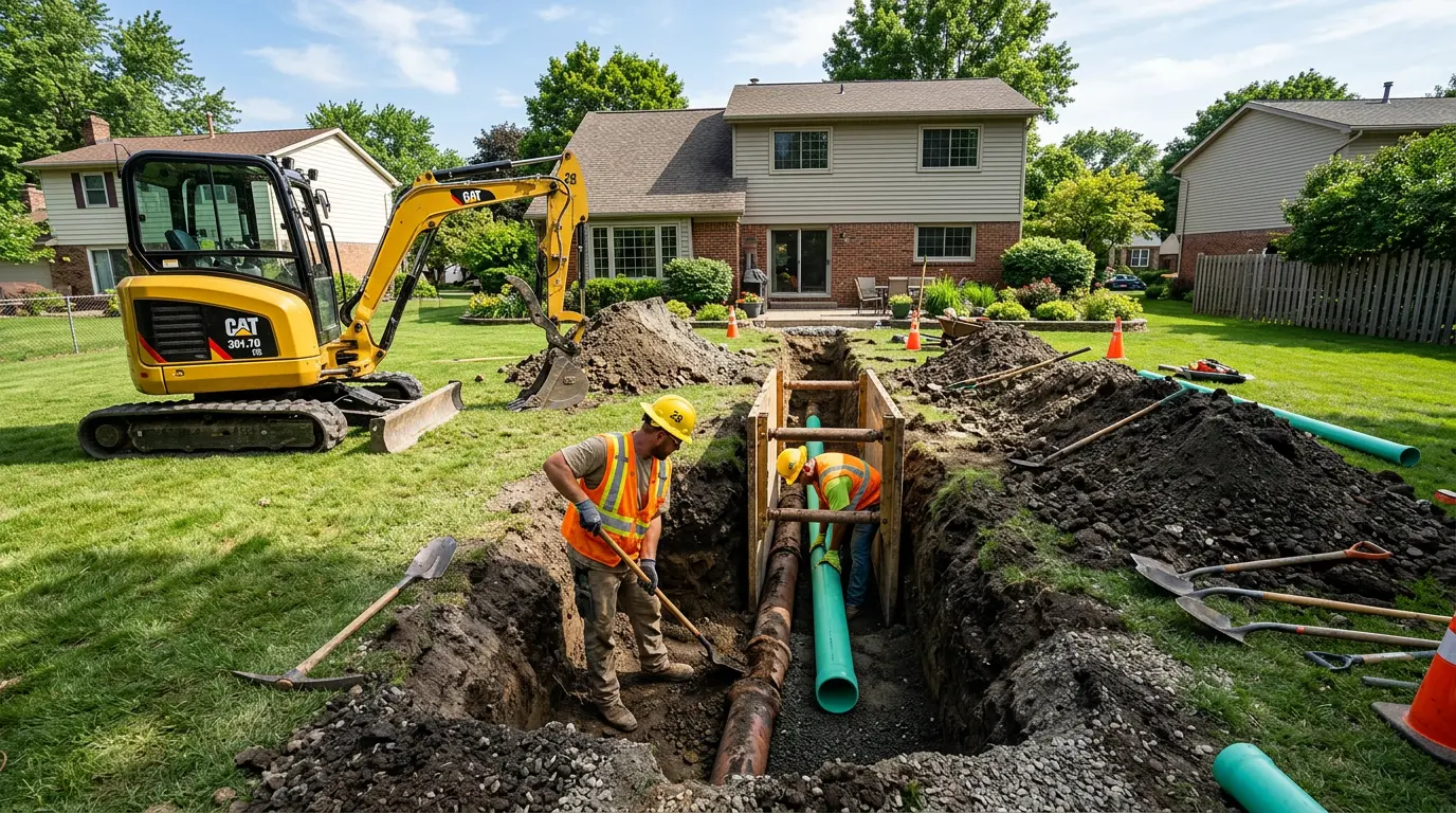 Sewer Line Repair in Marion, MA